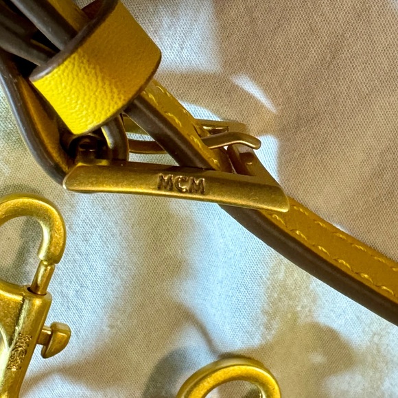 MCM Mini Ella Boston Leather Bag - Picture 4 of 8